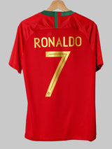 Portugal Home Shirt 2018/19 Ronaldo 7 (S)