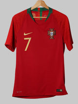 2018/19 Portugal Ronaldo #7 Home Shirt (S) Nike – First11