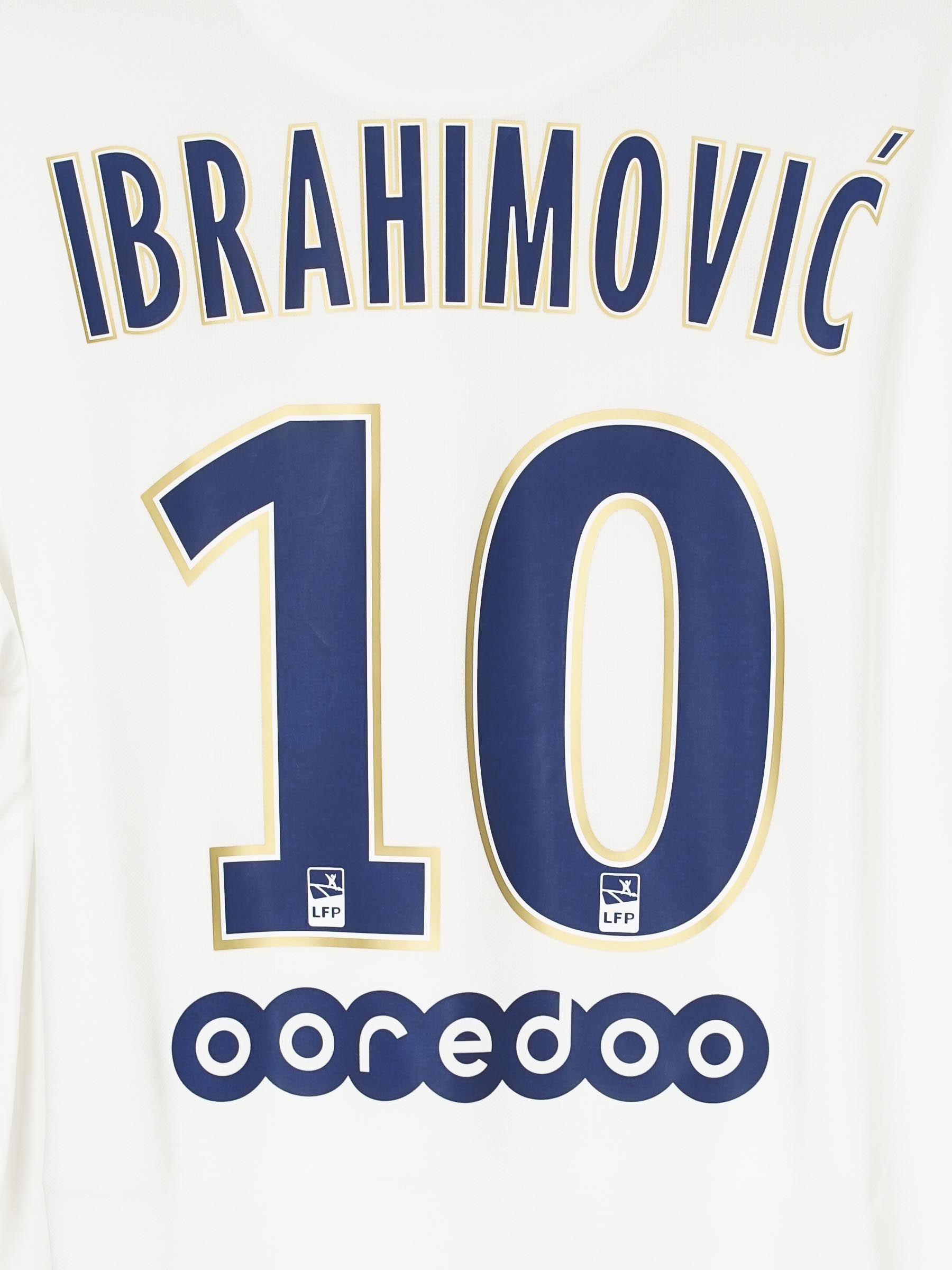 PSG Away Shirt 2014/15 Ibrahimovic 10 (XL)