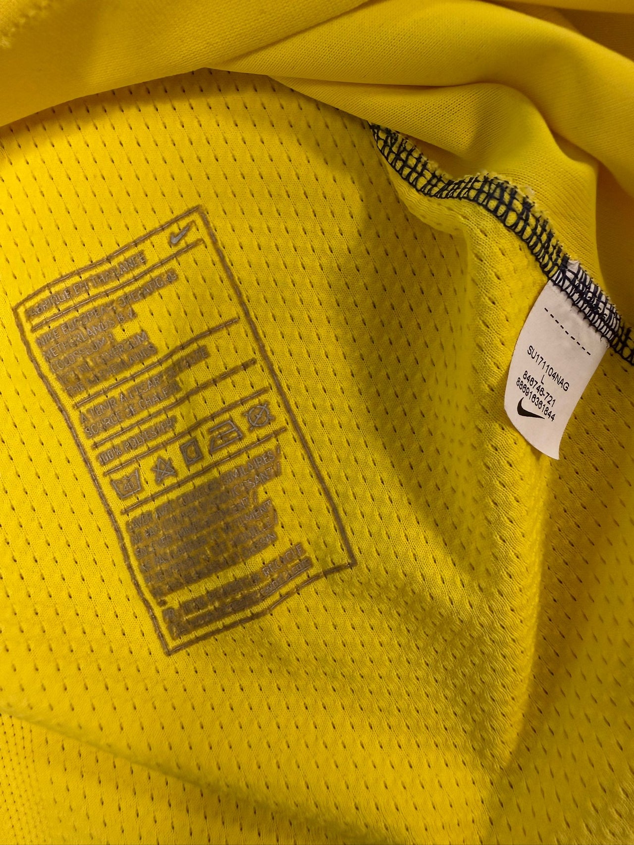 PSG Away Shirt 2017/18 Player Issue Neymar Jr 10 (L)