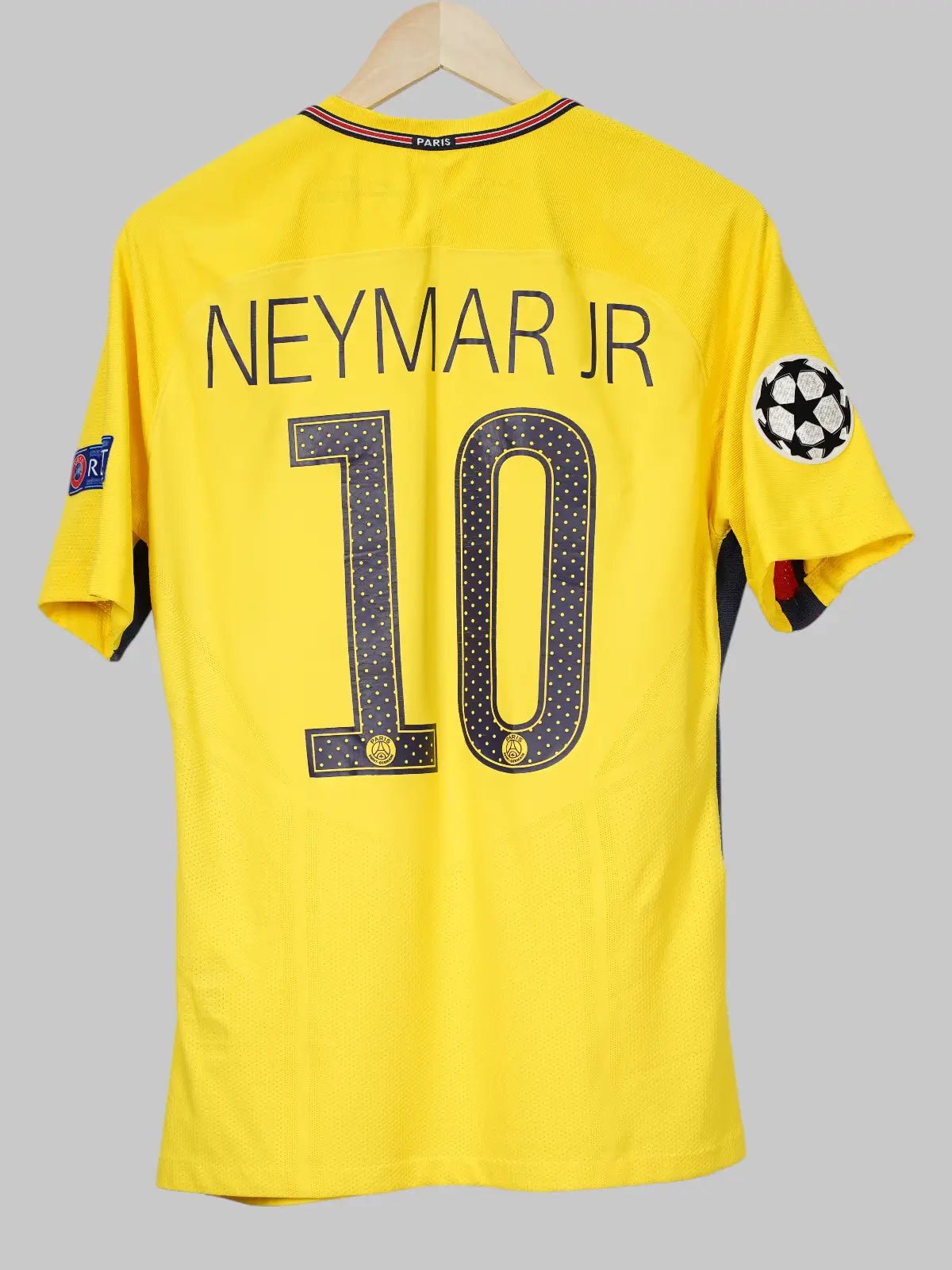 PSG Away Shirt 2017/18 Player Issue Neymar Jr 10 (L)