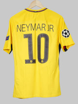 PSG Away Shirt 2017/18 Player Issue Neymar Jr 10 (L)