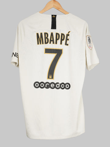 PSG Away Shirt 2018/19 Mbappé 7 (L)