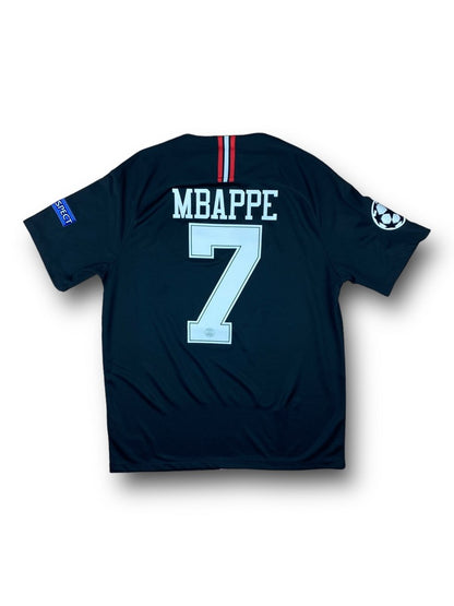 PSG CL Jordan Shirt 2018/19 Mbappe #7 - 8/10 - L