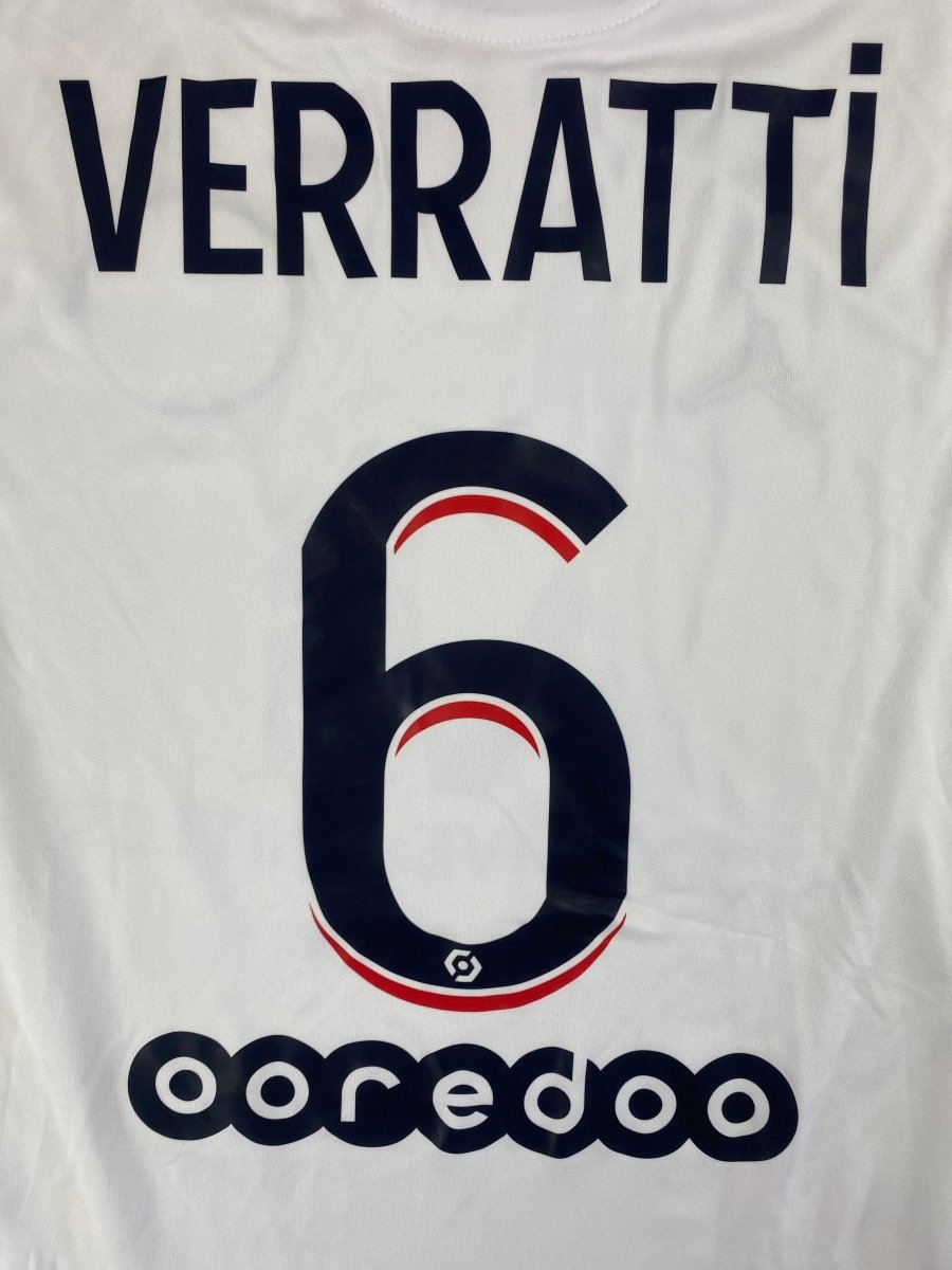 PSG Fourth Shirt 2021/22 Verratti #6 BNWT - 9/10 - XS