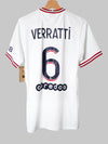 PSG Fourth Shirt 2021/22 Verratti #6 BNWT (XS)