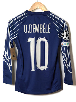 PSG Fourth Shirt 2024/25 L/S Dembele 10 BNWT (M Kids)