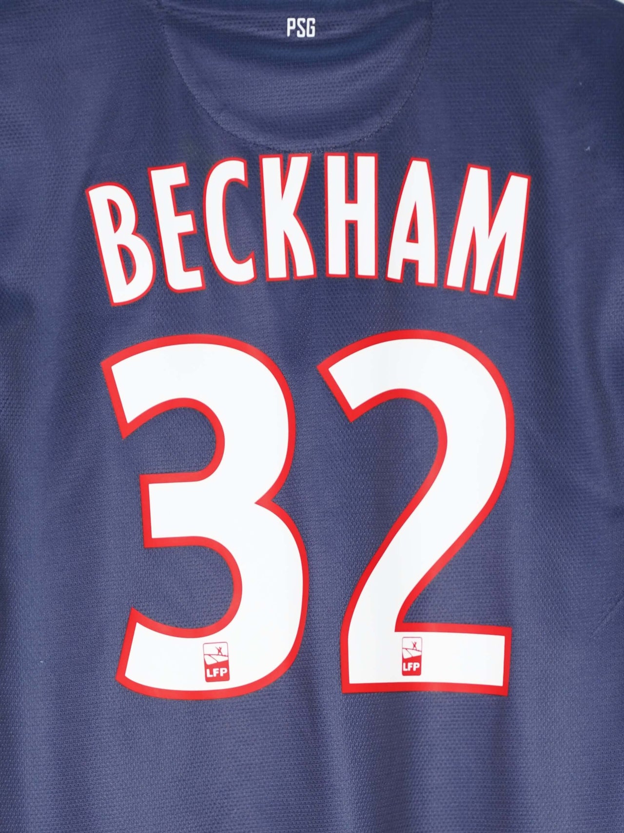 PSG Home Shirt 2012/13 Beckham 32 (M)