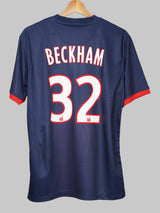 PSG Home Shirt 2013/14 Beckham 32 (M)