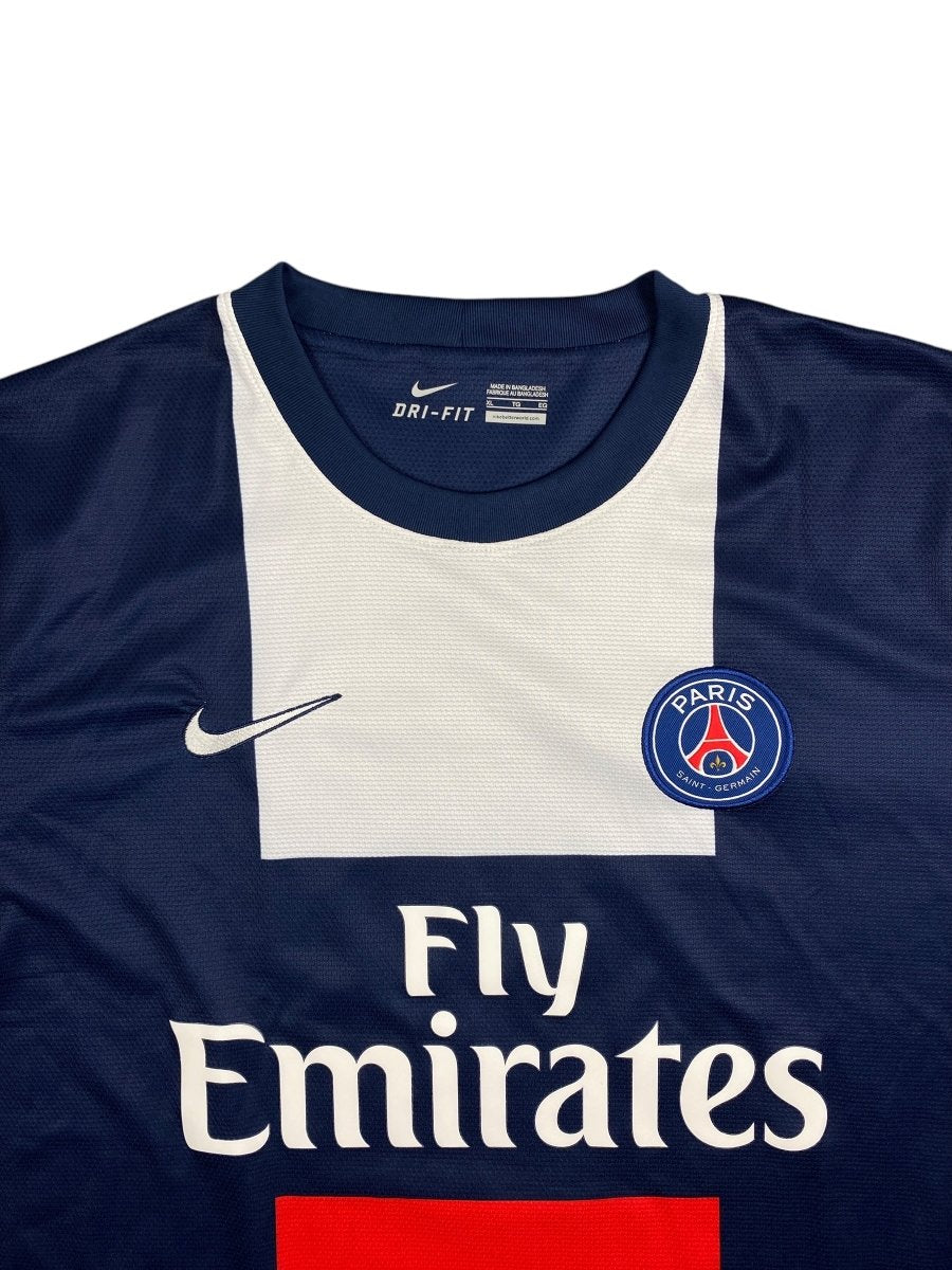 PSG Home Shirt 2013/14 Cavani #9 - 10/10 - XL