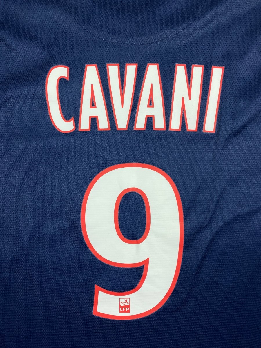 PSG Home Shirt 2013/14 Cavani #9 - 10/10 - XL