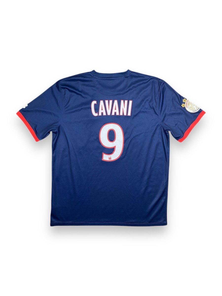 PSG Home Shirt 2013/14 Cavani #9 - 10/10 - XL