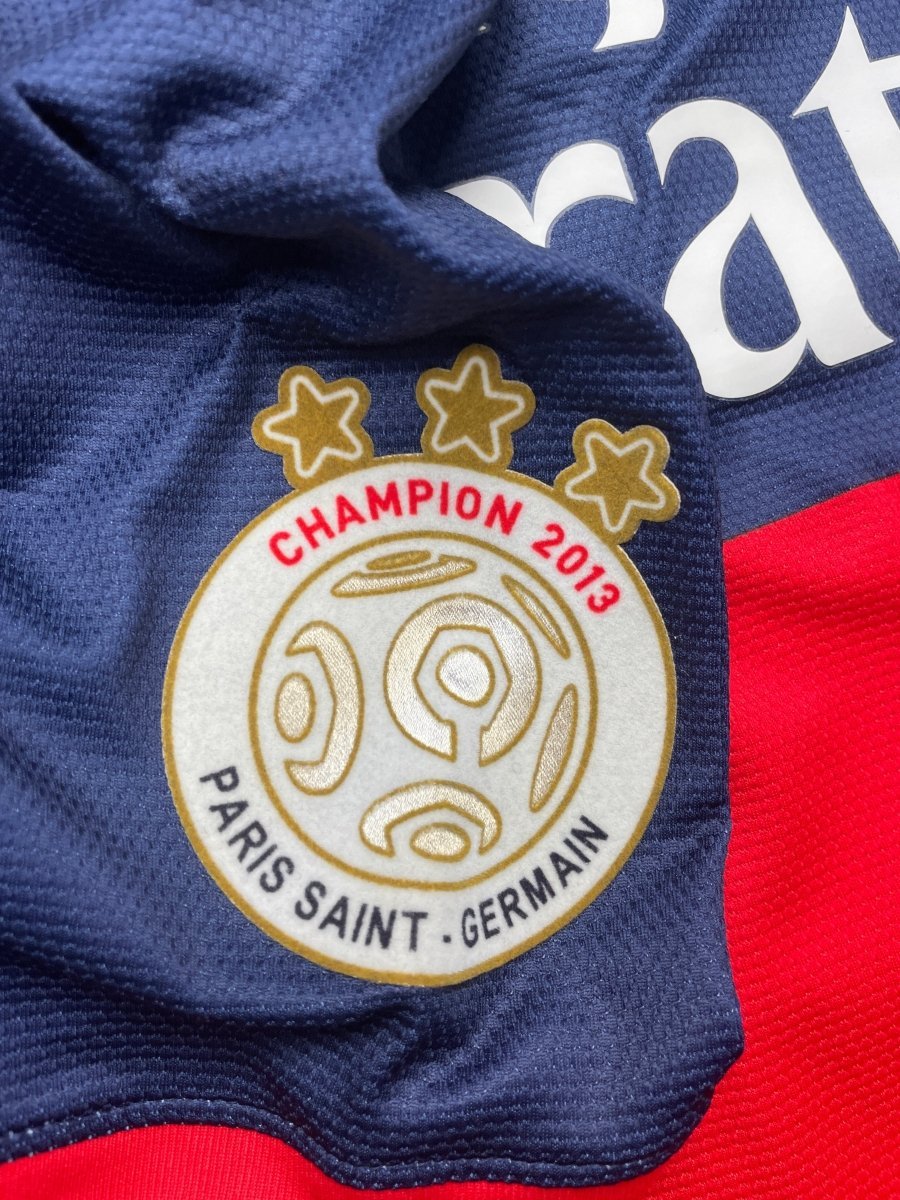 PSG Home Shirt 2013/14 Player Issue Ibrahimovic #10 - 8/10 - S