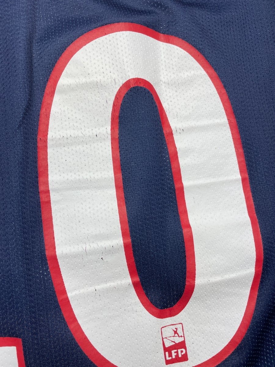 PSG Home Shirt 2013/14 Player Issue Ibrahimovic #10 - 8/10 - S