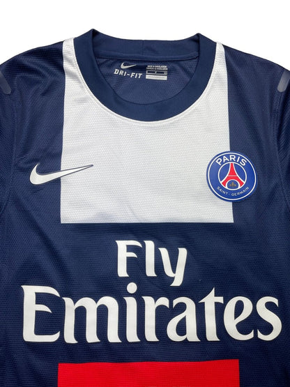 PSG Home Shirt 2013/14 Player Issue Ibrahimovic #10 - 8/10 - S