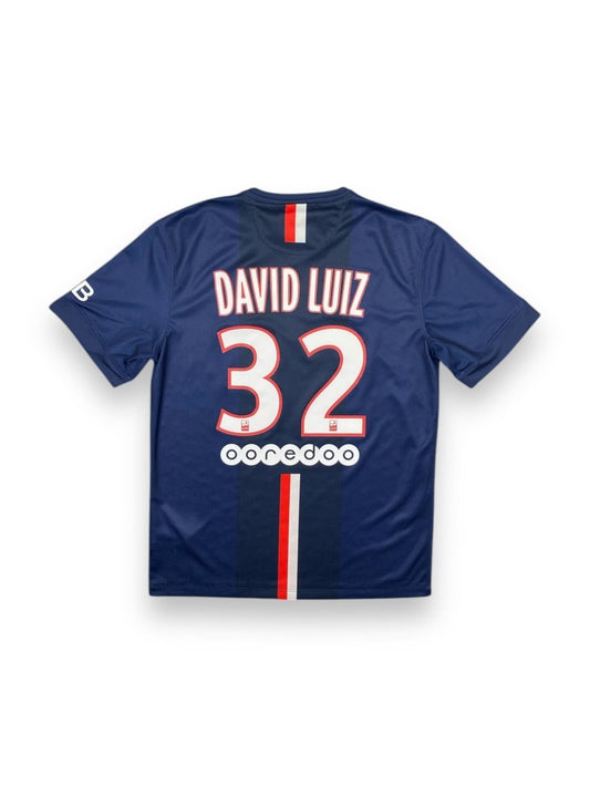 PSG Home Shirt 2014/15 David Luiz #32 - 9/10 - M