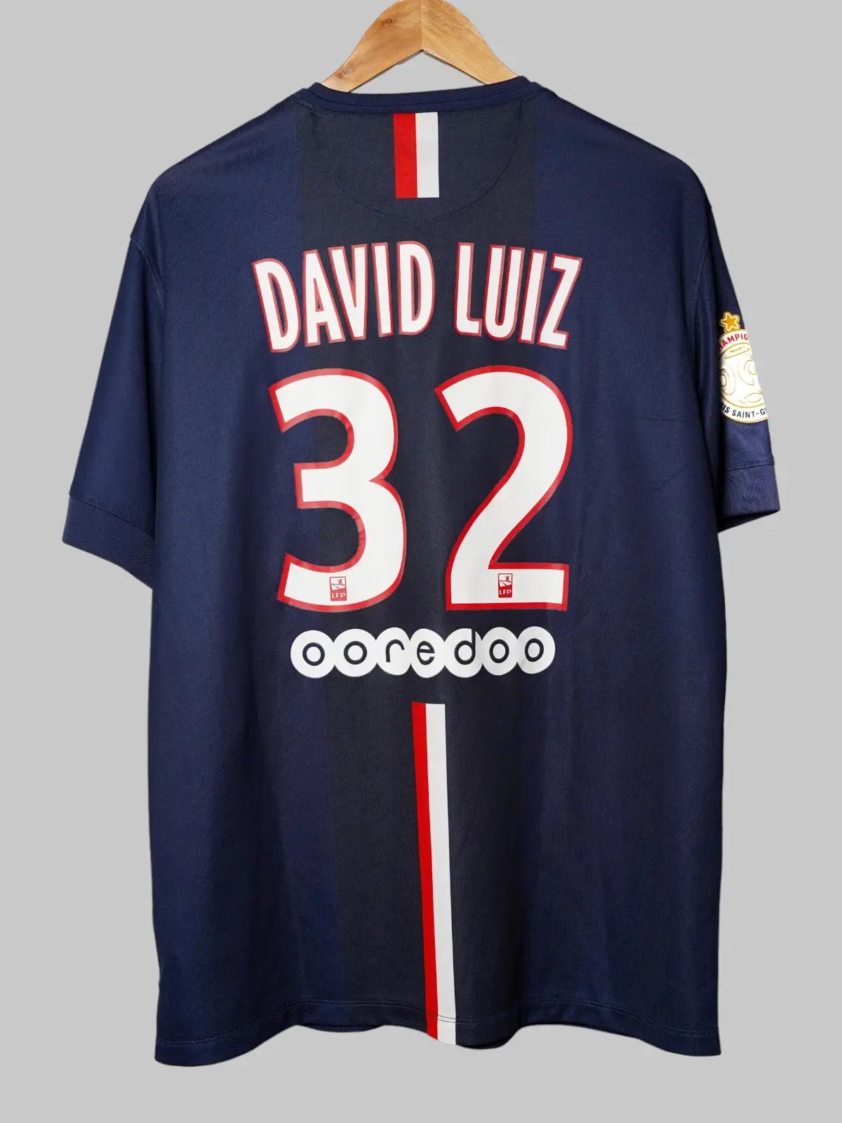 PSG Home Shirt 2014/15 David Luiz 32 (XL)