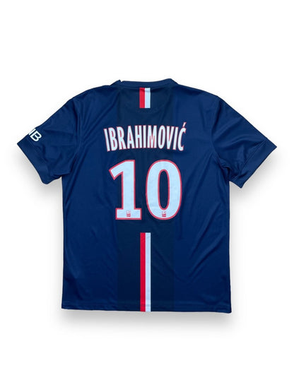 PSG Home Shirt 2014/15 Ibrahimovic #10 - 9/10 - L