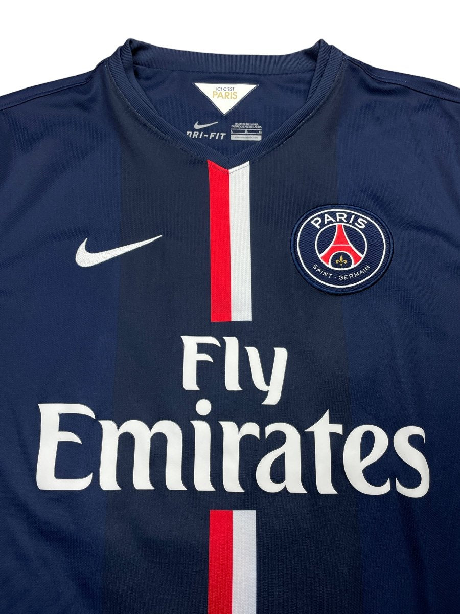 PSG Home Shirt 2014/15 Ibrahimovic #10 - 9/10 - L