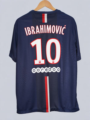 PSG Home Shirt 2014/15 Ibrahimovic 10 (XL)
