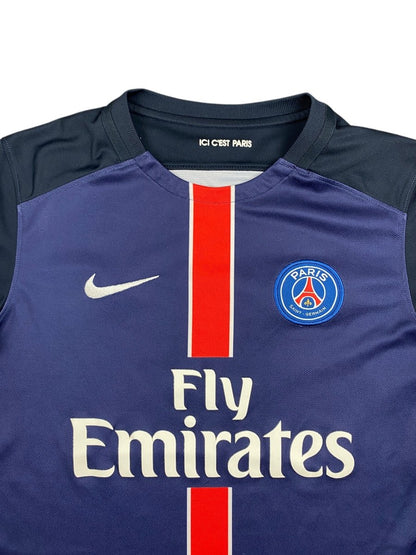 PSG Home Shirt 2015/16 - 8/10 - L Kids