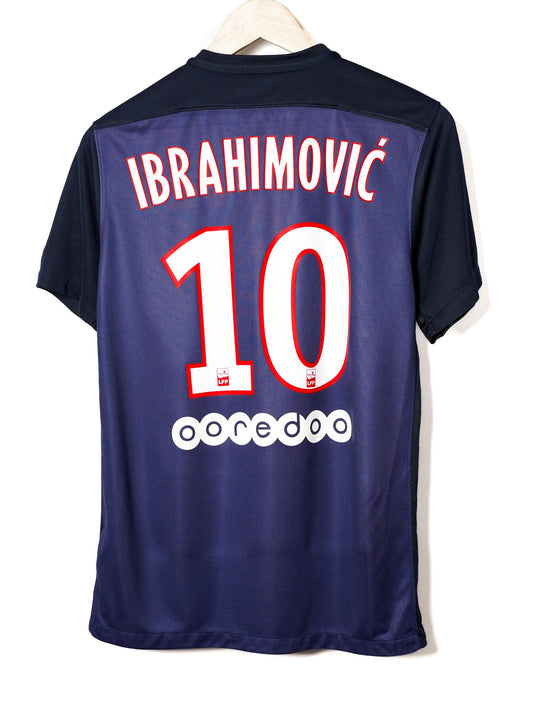 PSG Home Shirt 2015/16 Ibrahimovic 10 (S)