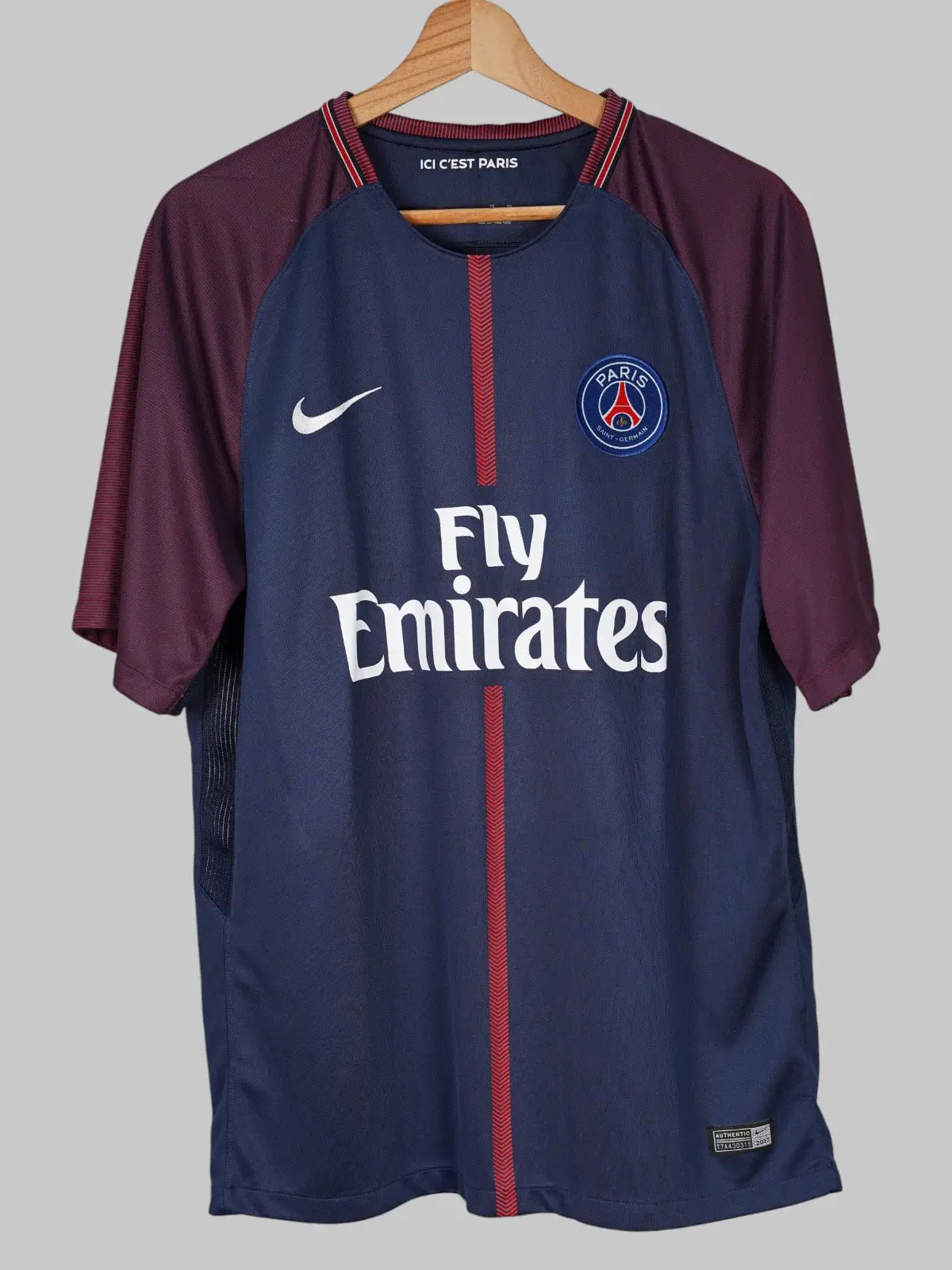PSG Home Shirt 2017/18 Neymar 10 (L)