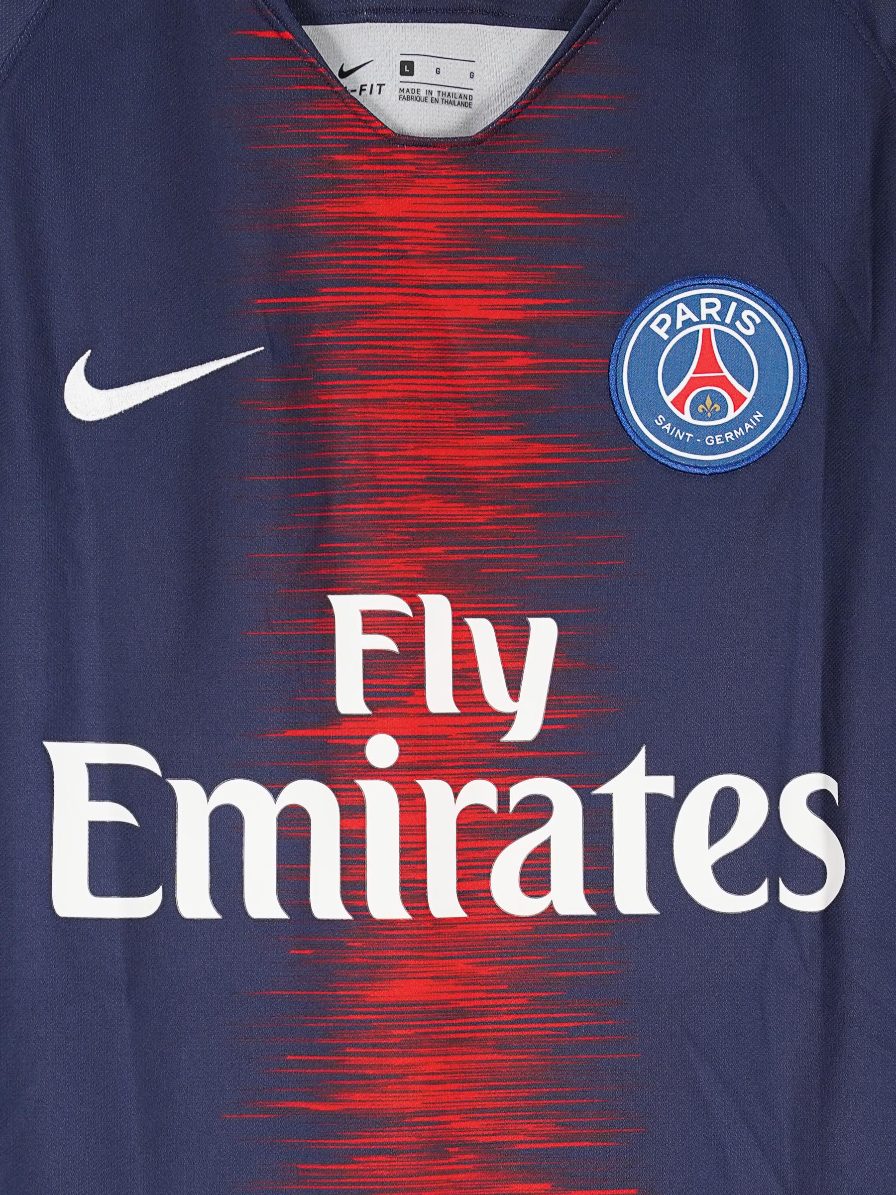 PSG Home Shirt 2018/19 Mbappe 7 (L)
