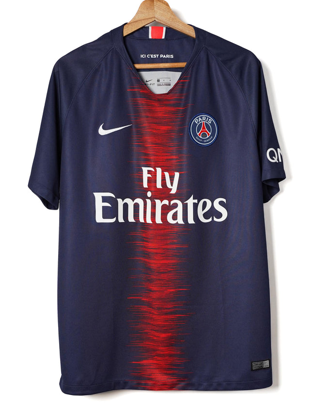 PSG Home Shirt 2018/19 Mbappe 7 (L)