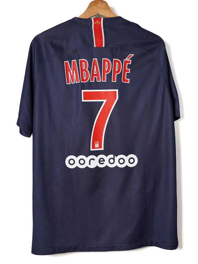 PSG Home Shirt 2018/19 Mbappe 7 (L)