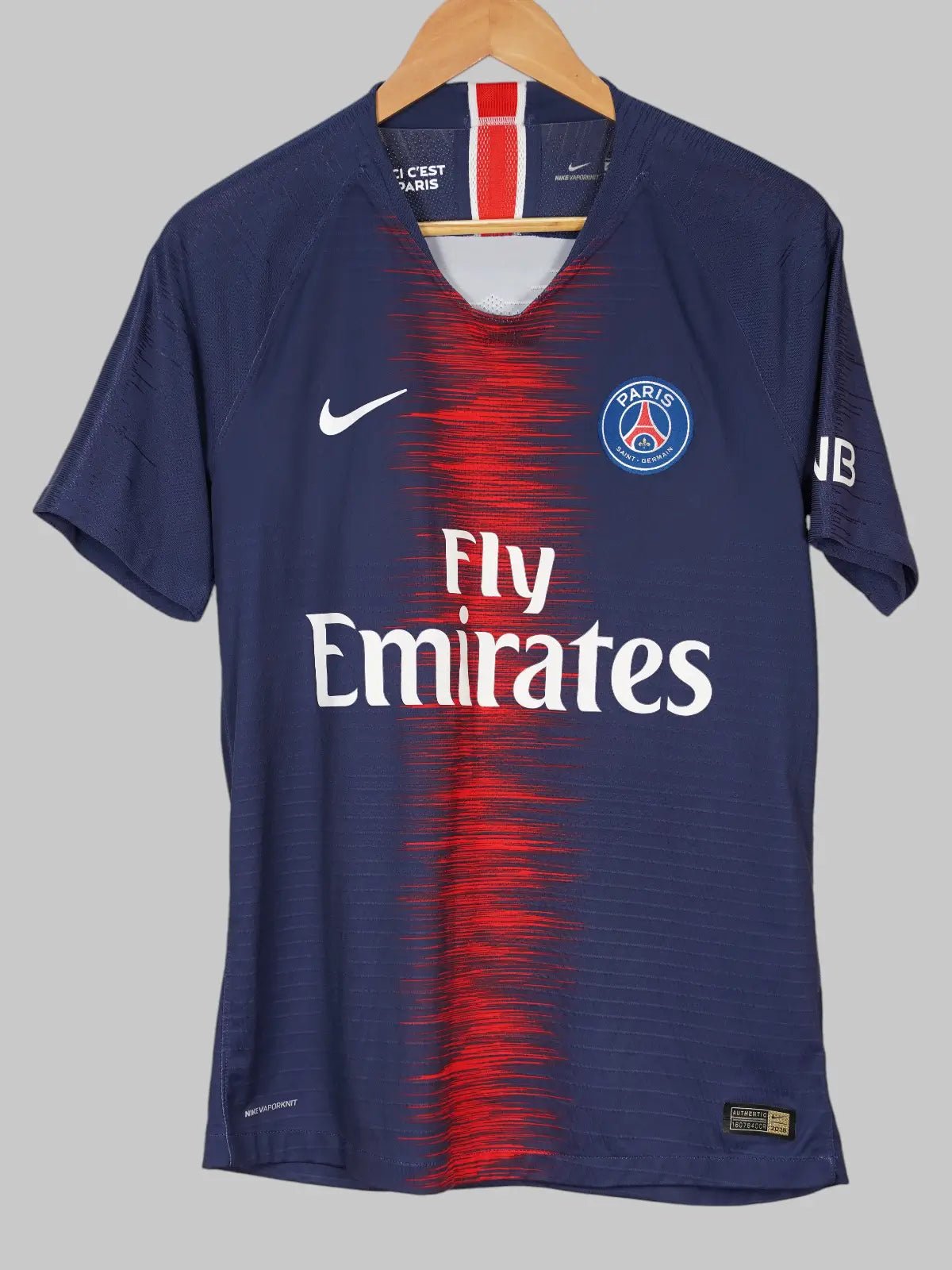 PSG Home Shirt 2018/19 Mbappe 7 Player Issue (M)