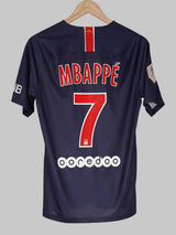 PSG Home Shirt 2018/19 Mbappe 7 (S)