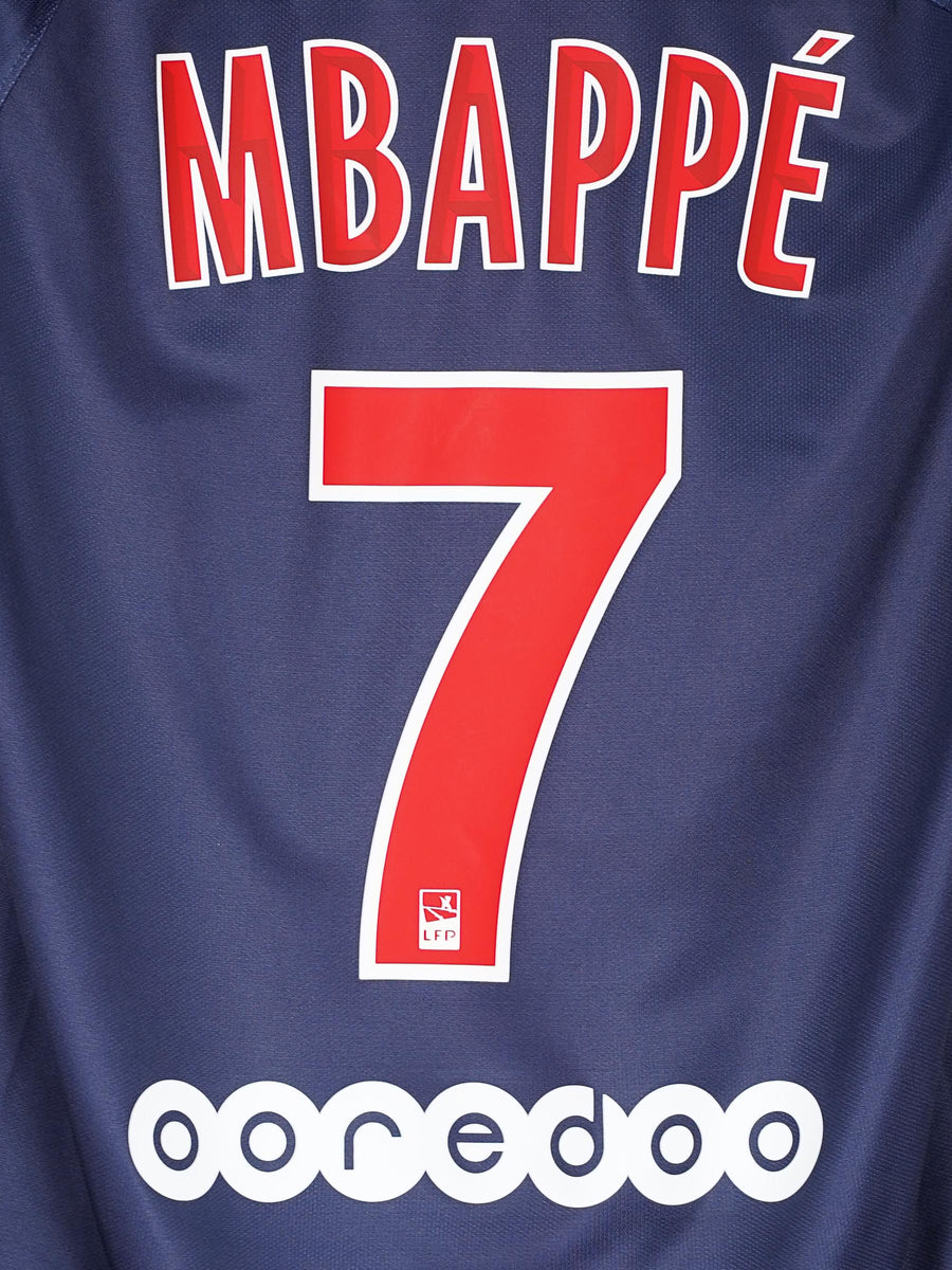 PSG Home Shirt 2018/19 Mbappe 7 (S)