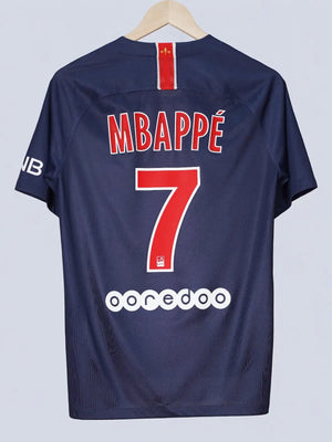 PSG Home Shirt 2018/19 Mbappe 7 (S)
