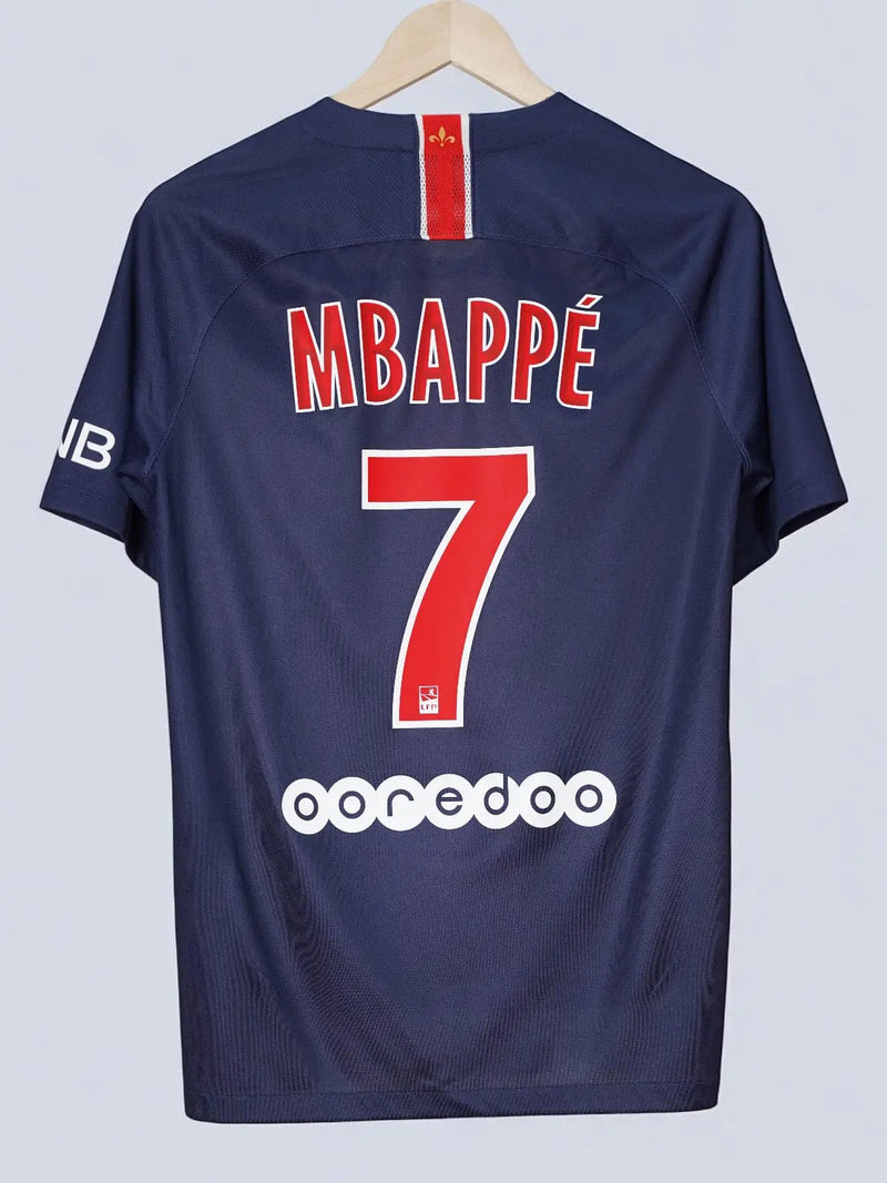 PSG Home Shirt 2018/19 Mbappe 7 (S)