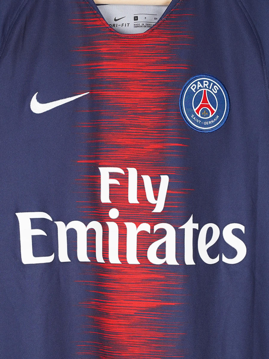 PSG Home Shirt 2018/19 Mbappe 7 (S)