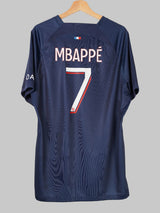 PSG Home Shirt 2023/24 Mbappe 7 (XL)
