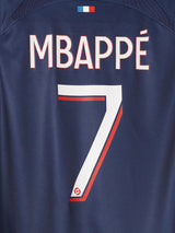 PSG Home Shirt 2023/24 Mbappe 7 (XL)