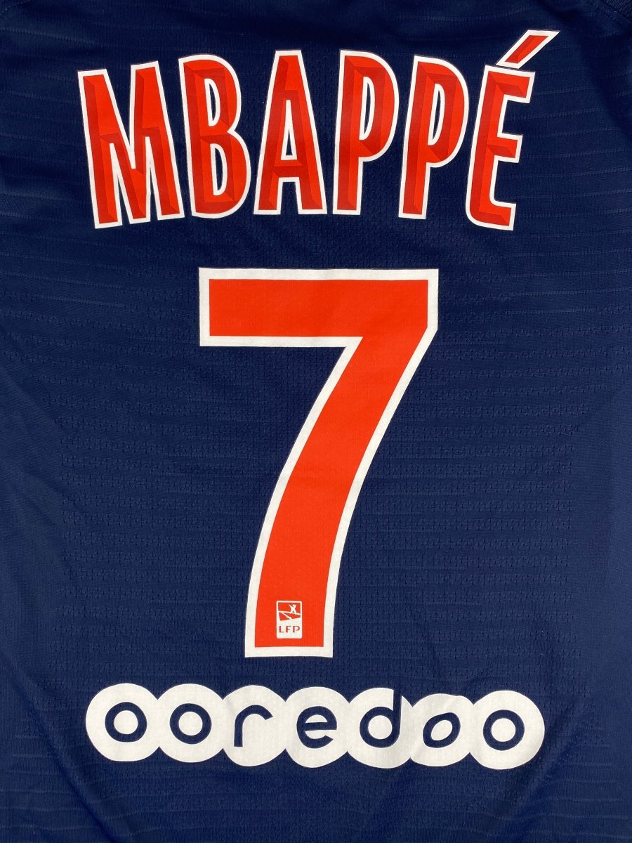 PSG Home Shirt Vaporknit 2018/19 Mbappe #7 - 8/10 - S