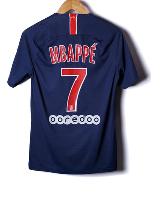 PSG Home Shirt Vaporknit 2018/19 Mbappe 7 (S)