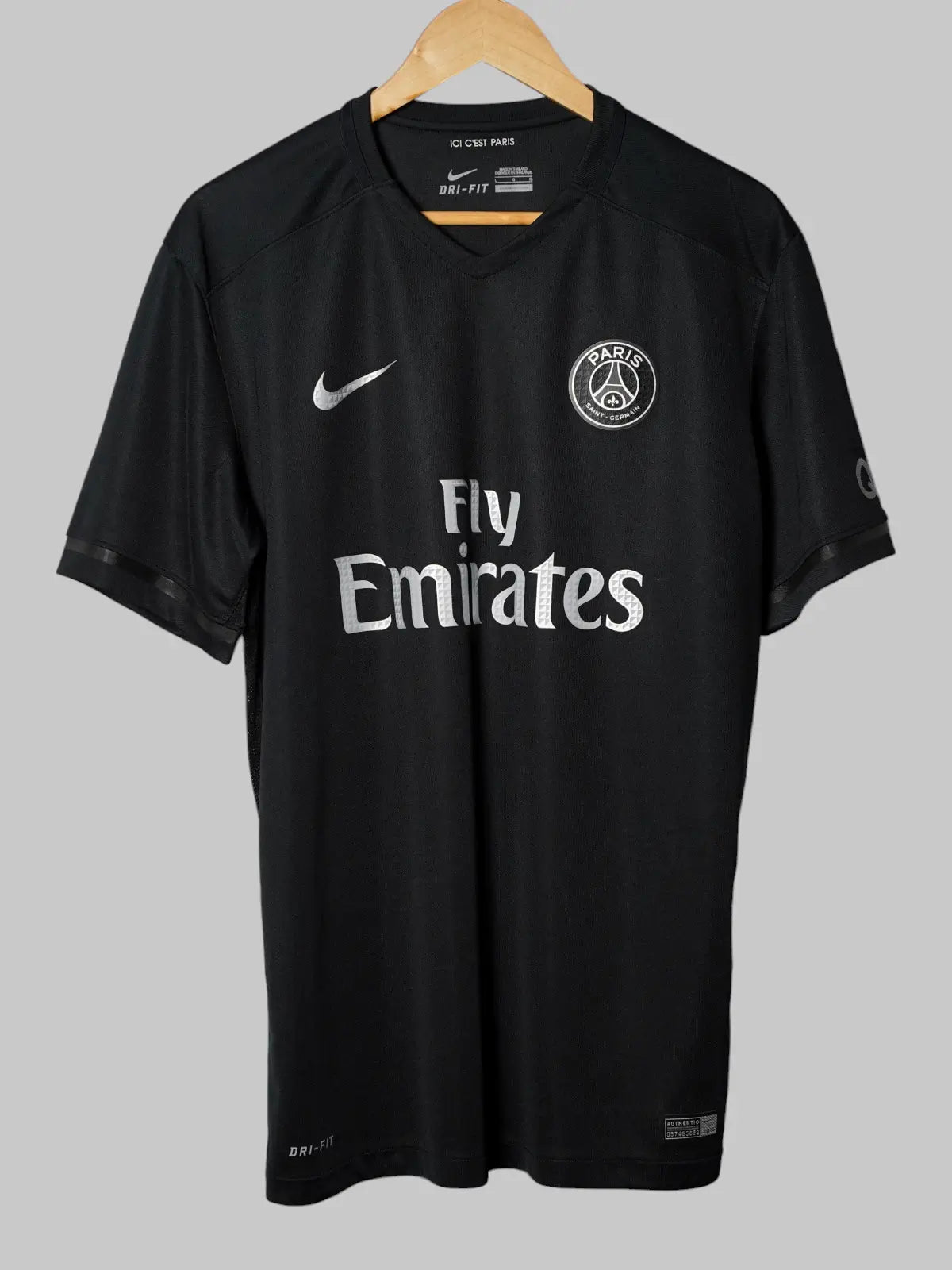【新品】PSG 15/16黒ユニ オーセンL ヴェラッティ 2015/16 PSG Third Shirt (L) Nike | First11