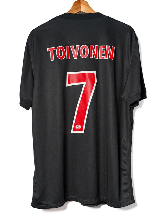 PSV Away Shirt 2009 - 11 Toivonen 7 (L)