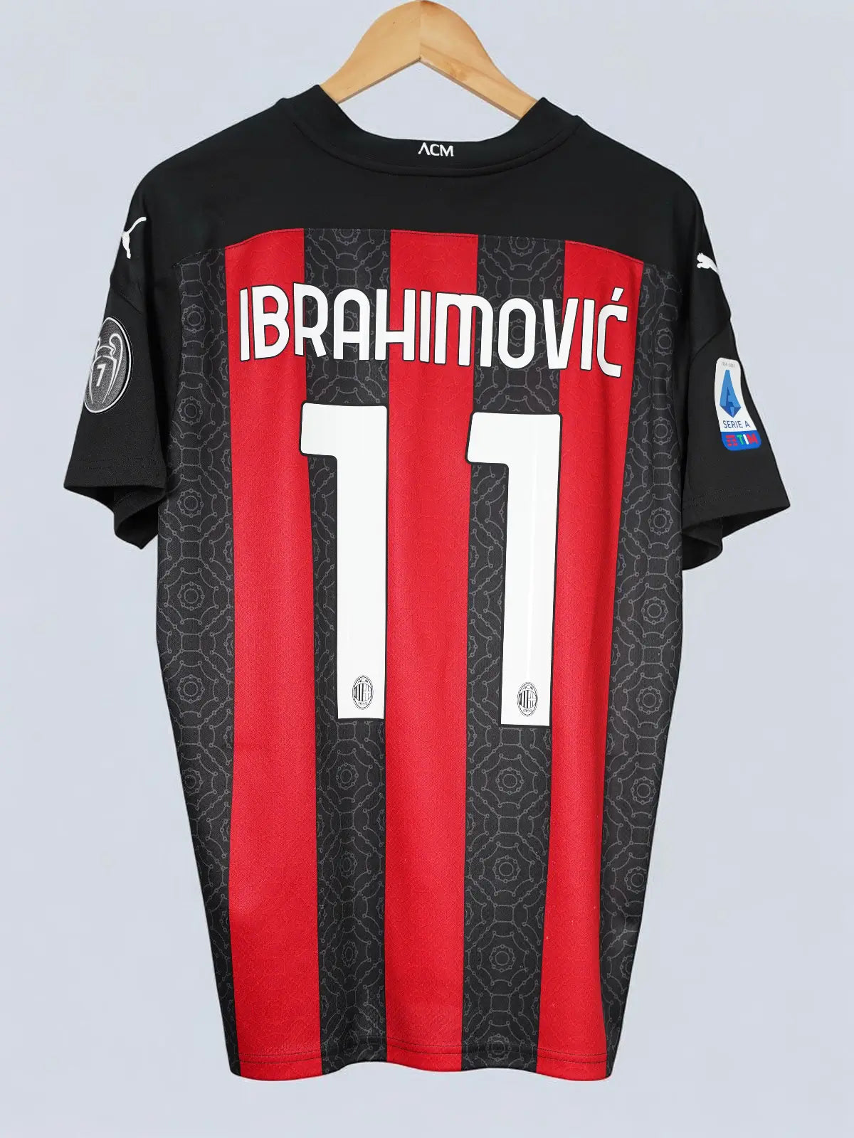 AC Milan Home Shirt 2020/21 Ibrahimovic #11 (L)