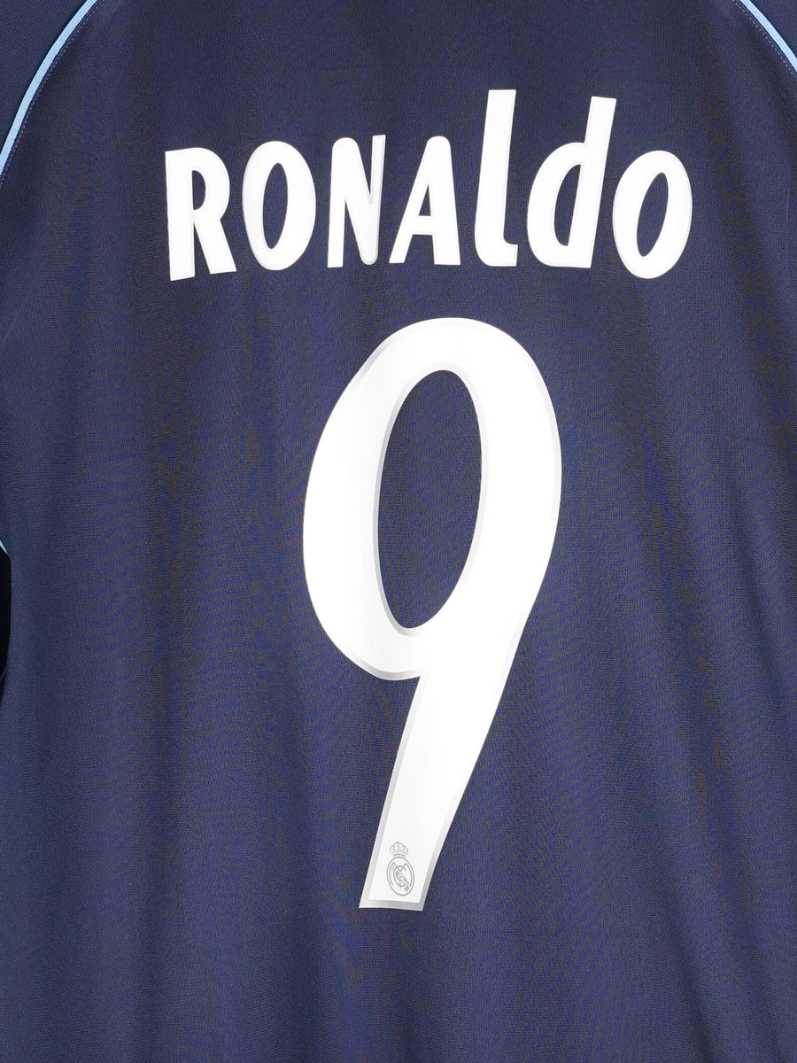2005/6 Real Madrid Ronaldo #9 Away Shirt (L)
