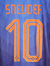 2014/15 Netherlands Sneijder #10 Away Shirt Signed With Video Proof (M)