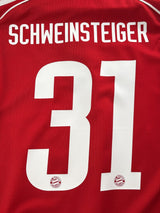 2006/07 Bayern Munich Schweinsteiger #31 Home Shirt L/S (XL)