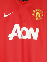 2013/14 Manchester United V.Persie #20 Home Shirt (L)
