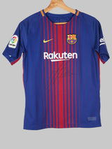 2017/18 Barcelona Arda #7 Home Shirt Signed (XL Kids)