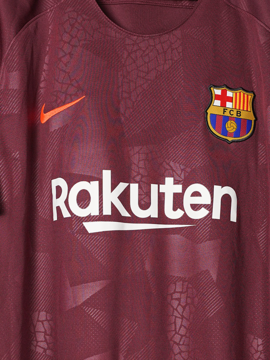 2017/18 Barcelona Messi #10 Third Shirt (XXL)