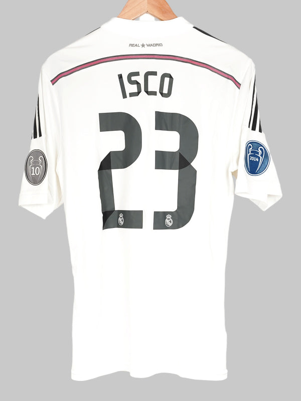 2014/15 Real Madrid Isco #23 Home Shirt (M) Adidas